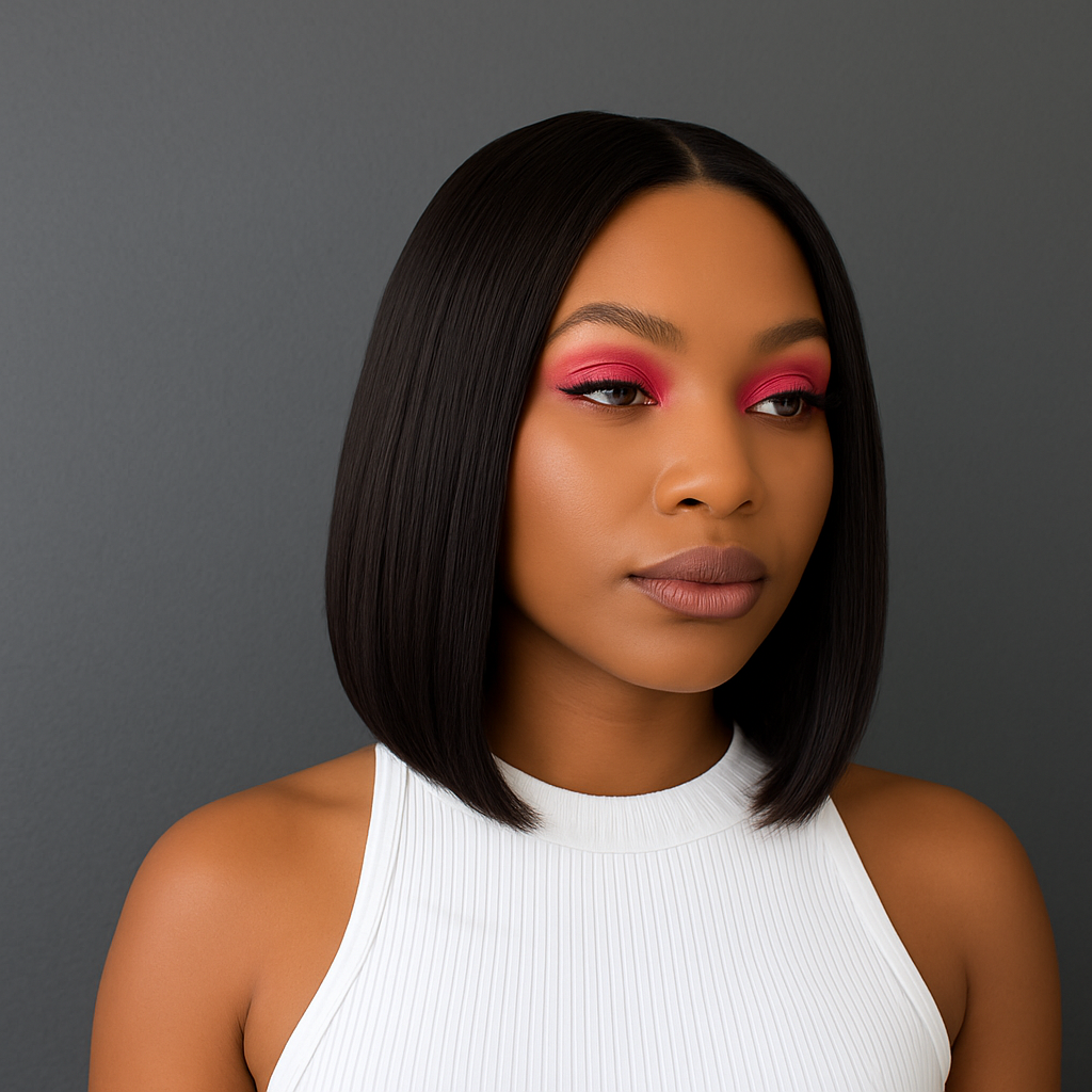 10" Straight Bob 2x6 Queens studio